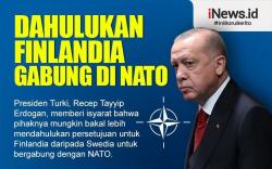 Infografis Erdogan Mungkin Dahulukan Finlandia Masuk NATO 