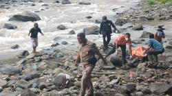 Limbangan Garut Gempar, Mayat Pria telah Membusuk Ditemukan di Sungai Cimanuk<