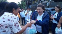 DPW Perindo Sulut Berikan Bantuan bagi Korban Banjir dan Tanah Longsor di Manado