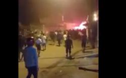 Tawuran Meresahkan di Belawan, Fasilitas Publik dan Halaman Rumah Warga Terbakar