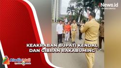 Momen Bupati Kendal Jadi Fotografer Dadakan Gibran Rakabuming