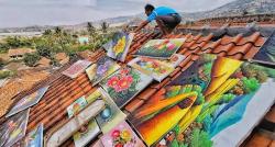 Kampung Unik di Bandung, Warganya Turun-temurun Pandai Melukis sampai Terkenal di Arab Saudi 