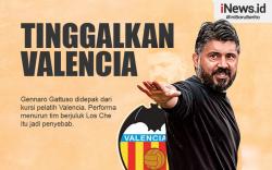 Infografis Gennaro Gattuso Didepak dari Kursi Pelatih Valencia