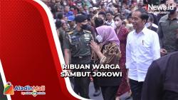 Resmikan Pasar Seni Sukawati sebagai Ikon Pariwisata, Presiden Jokowi Disambut Tari Kecak