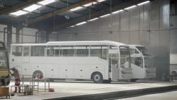 Melihat Besarnya Karoseri Bus Laksana Seluas 18 Hektare, Mau ke Toilet Harus Pakai Motor