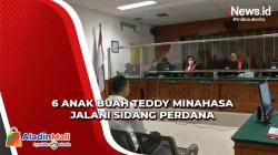 Terkait Bisnis Narkoba, 6 Anak Buah Teddy Minahasa Jalani Sidang Perdana di PN Jakbar