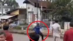 Viral Preman Kuningan Tantang Polisi Adu Ilmu Kanuragan, Netizen Heboh<