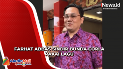 Farhat Abbas Diduga Sindir Bunda Corla Pakai Lagu No Comment