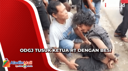 Gunakan Besi Beton, ODGJ Tusuk Ketua RT di Nagrak Sukabumi
