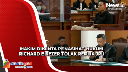 Hakim Diminta Penasihat Hukum Richard Eliezer Tolak Replik JPU