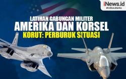 Infografis Latihan Gabungan Militer Amerika dan Korsel, Korut: Perburuk Situasi