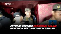 Petugas Gerebek Prostitusi online Berkedok Toko Pakaian di Tangsel 