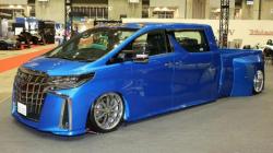 Viral Toyota Alphard Disulap Jadi Pikap, Mejeng di Tokyo Auto Salon 2023