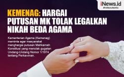 Infografis Kemenag Minta Masyarakat Hormati Putusan MK Tolak Legalkan Nikah Beda Agama