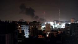  Pesawat Israel Lakukan Serangan ke Gaza Palestina<