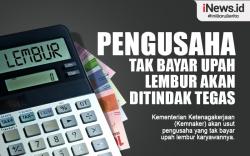 Infografis Pengusaha Tak Bayar Upah Lembur Akan Ditindak Tegas