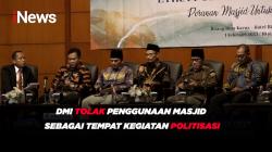 DMI Tolak Penggunaan Masjid Sebagai Tempat Kegiatan Politisasi