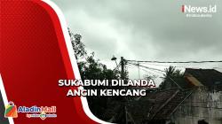 Angin Kencang di Sukabumi Buat Panik Warga, BPBD Sebut Belum Ada Laporan Kerusakan<