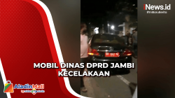 Mobil Dinas DPRD Jambi Kecelakaan, Berisi Penumpang Bugil yang Ternyata Masih Pelajar