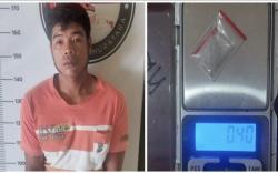 Gugup Lihat Polisi Razia, Ternyata Pria Ini Kantongi Narkoba