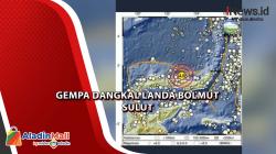 Gempa Magnigudo 4,0 Landa  Bolmut Sulut 