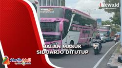 Jelang 1 Abad NU, Jalan Masuk Sidoarjo Ditutup