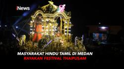 Masyarakat Hindu Tamil di Medan Rayakan Festival Thaipusam