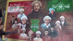 1 Abad NU, Santri di Jombang Bikin Lukisan Raksasa Muassis Nahdlatul Ulama