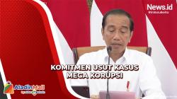 Jokowi Sebut Komitmen Pemberantasan Korupsi Tak Pernah Surut, Singgung Kasus BLBI, Asabri hingga Jiwasraya
