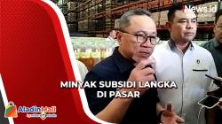 Minyak Subsidi Langka di Pasar, Ini Penyebabnya Menurut Mendag Zulkifli