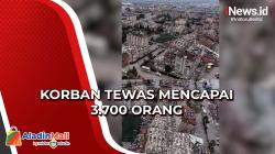 Pascagempa Turki dan Suriah Magnitudo 7,8, Begini Kerusakan Kota