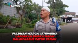 Puluhan Warga Jatiwarna Bekasi Laporkan Bripka Madih dalam Kasus Patok Tanah