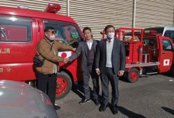 Pemkab Kaur Terima Hibah Mobil Pemadam Kebakaran dan Ambulans dari Jepang