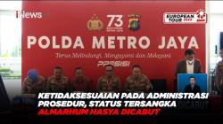 Ketidaksesuaian pada Administrasi Prosedur, Status Tersangka Almarhum Hasya Dicabut