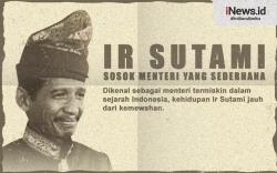 Infografis Ir Sutami, Sosok Menteri yang Sederhana
