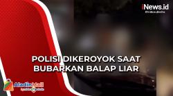 Polisi Dikeroyok Peserta Balap Liar saat Bubarkan Balapan, 15 Orang Ditangkap