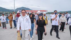 Kunjungi Sumut, Wamenparekraf Angela Tanoesoedibjo Tinjau Kesiapan Formula 1 Power Boat di Danau Toba