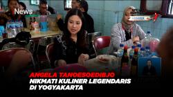 Wamenprakraf, Angela Tanoesoedibjo Nikmati Kuliner Legendaris di Yogyakarta #iNewsSiang 07/02