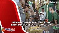Pemkot dan Kepolisian Palembang Cek Ketersediaan Minyak di Pasar dan Pabrik<