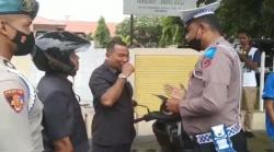 Tak Pakai Helm, Anggota DPRD Sikka Terjaring Razia Polisi