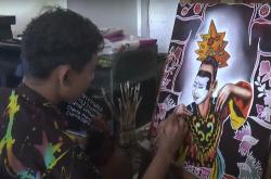 Perajin Bantul Sukses Kembangkan Batik Lukis Wajah, Diminati Kolektor Asing