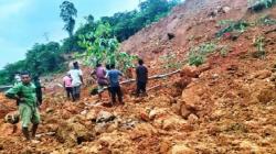 Kepala Desa di Nagan Raya Tertimbun Longsor, Kondisinya Belum Diketahui