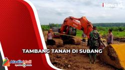 Tak Punya Surat Izin, Tambang Galian Tanah di Subang Ditutup Polisi<
