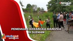 Warga Sleman Geger, Kerangka Manusia Ditemukan di Kebun Tebu
