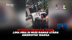 Dituduh Menculik Anak, Lima Pria di Musi Rawas Utara Dikeroyok Warga<