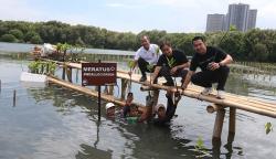 Peduli Lingkungan, Meratus Earth Squad Ajak Semua Pihak Tanam Mangrove 
