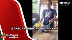 Korban Banjir di Aceh Hanya Dapat Bantuan Sebutir Telur Ayam