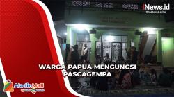 Ratusan Warga Jayapura Pilih Mengungsi Pascagempa
