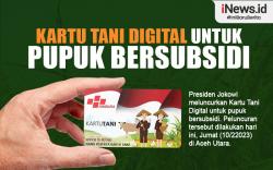 Infografis Kartu Tani Digital untuk Pupuk Bersubsidi