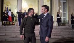 Presiden Prancis Macron Tolak Permintaan Zelensky Kirim Jet Tempur ke Ukraina, Ini  Alasannya